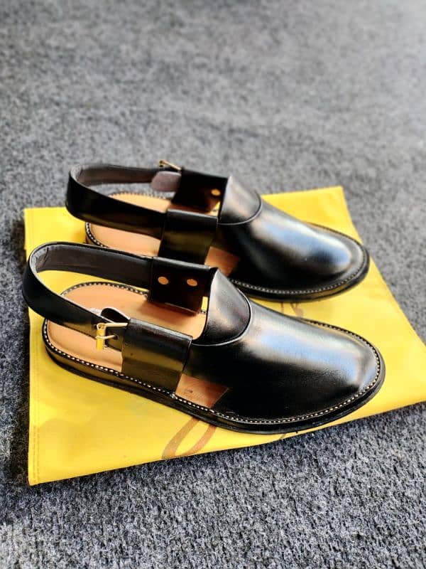 Traditional Peshawari Chappal 1