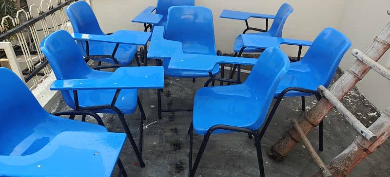 Study Student Chairs fiber made unbreakable slightly used 2