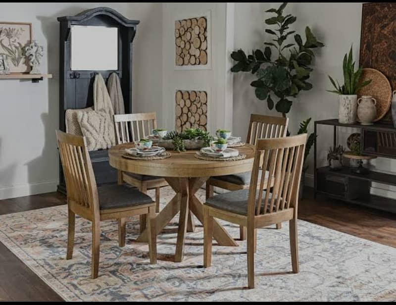 tables / dinning tables / wooden dinning table with luxury 6 chairs / 10