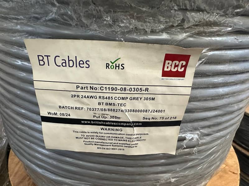 Networking Cables, Telephone Cables, Fiber Optic Cables,Pure copper ca 3