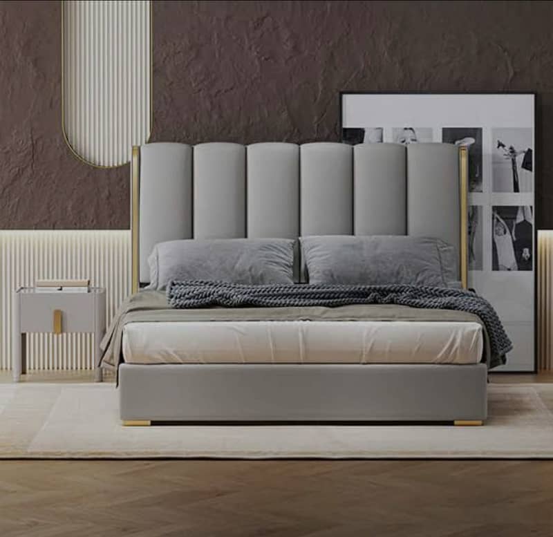 bed set / wooden bed set / king size bed / luxury bed with dressing 0