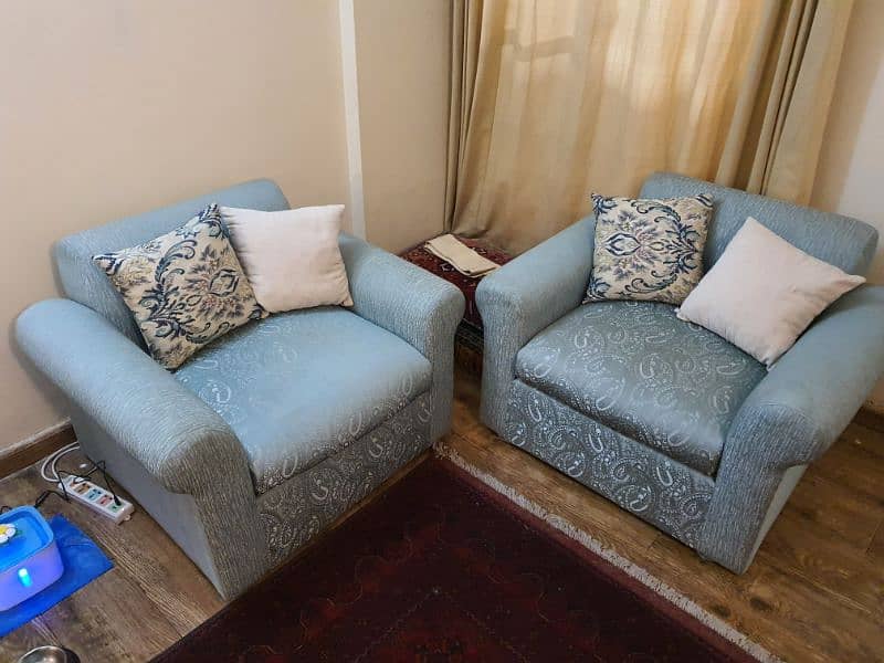 3 Seater Sofa + 2 Sofa Chairs Set 2