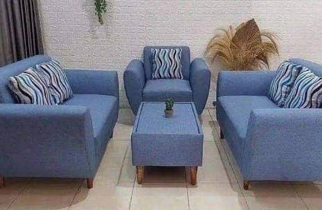 sofa set / L shape sofa set / 5 seater sofa set / wooden sofa set 11