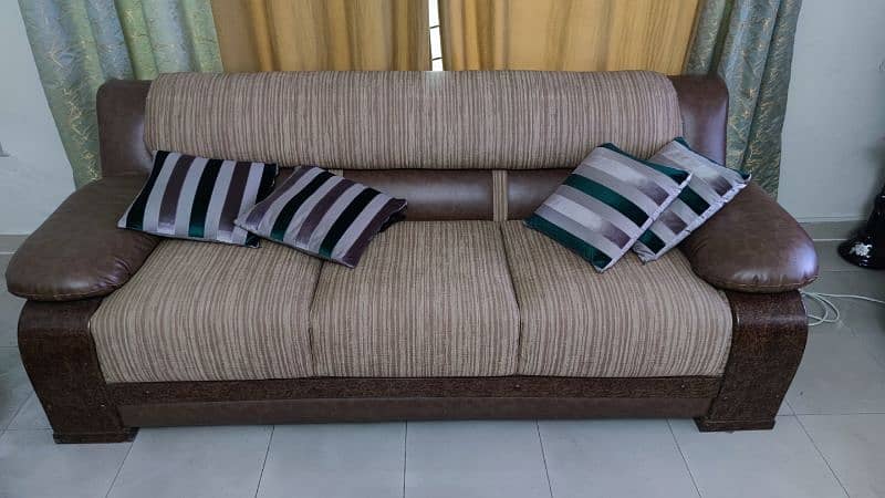 Leather Sofa 6 seater set 0