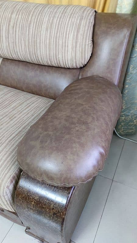 Leather Sofa 6 seater set 2