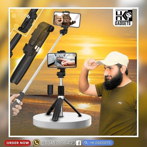 Tripod Stand , Vlogs stand , Daily Vlog Stands, Mobile Accessories. 1