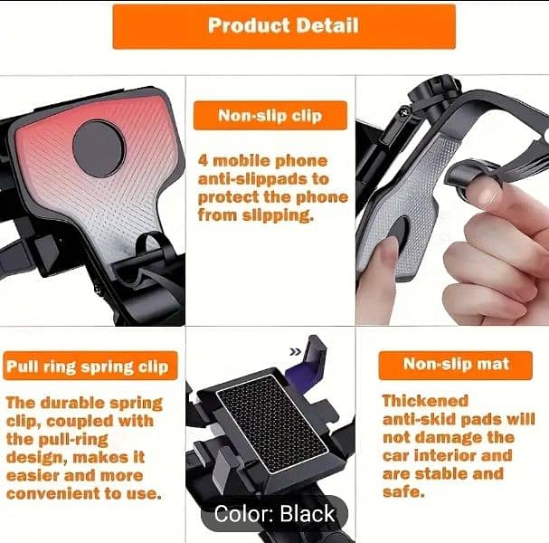 Universal 360 rotatable car phone phone holder 3