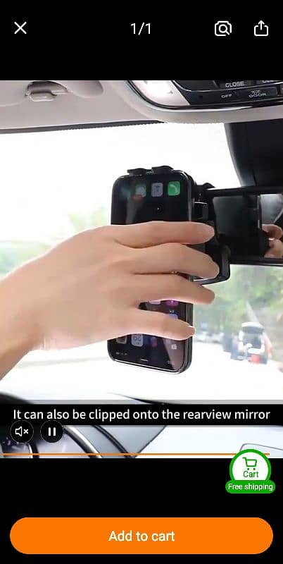 Universal 360 rotatable car phone phone holder 5