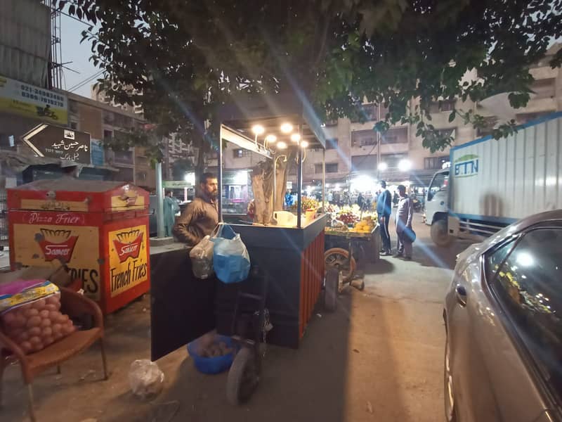 Food Cart for French Fries and Burger for Sell 2