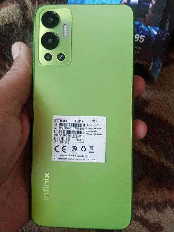 Infinix hot 12 full 10/10 condition 0