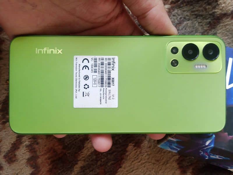 Infinix hot 12 full 10/10 condition 1