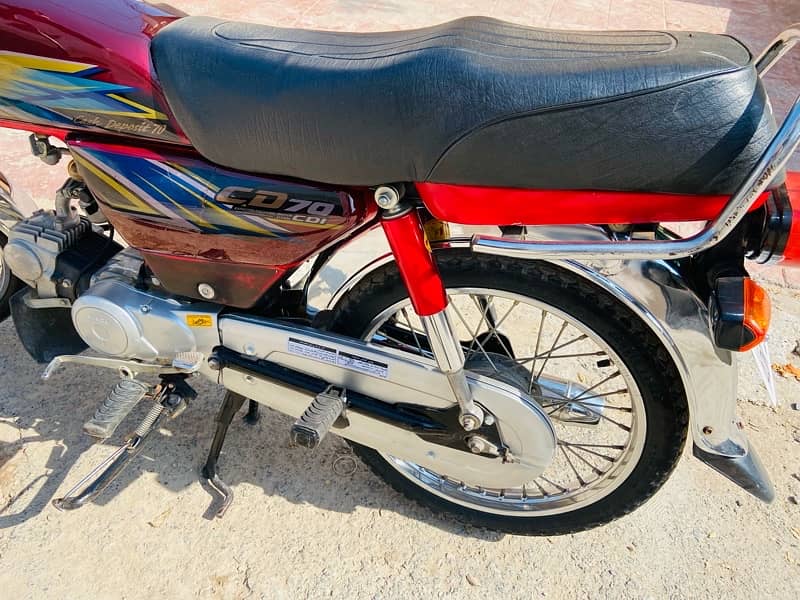 Honda CD 70 Al Punjab number good condition 3