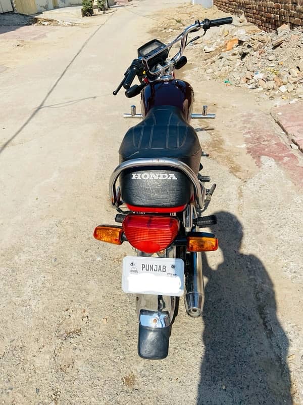 Honda CD 70 Al Punjab number good condition 5