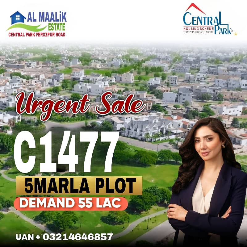 5MARLA PLOT FACING PARK NEAR MOSQUE MARKET SCHOOL IDEAL LOCATION ALL DUES CLEAR PLOT FOR SALE 1