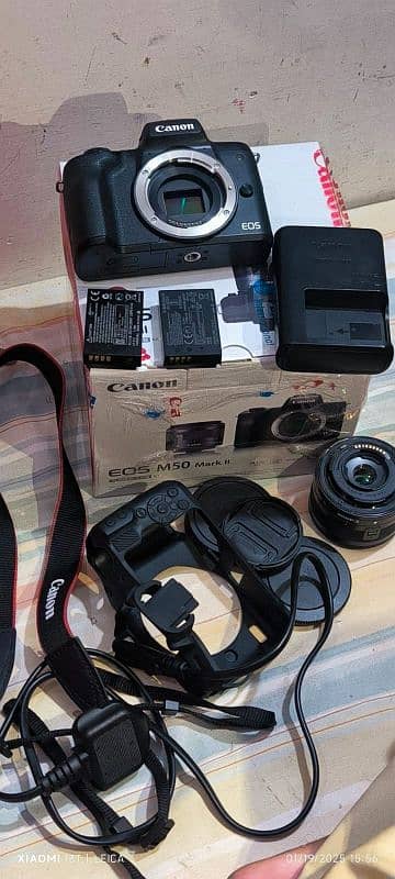 canon M50 Mark II mint condition 1