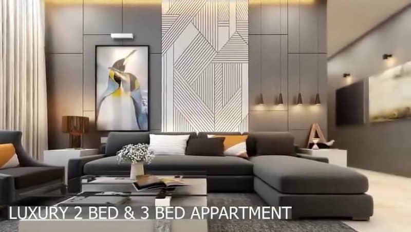 APARTMENT AVAILABLE IN DHA PHASE 5 690 Yards Project 4 Side Corner BOOK U R LUXURY APARTMENT WITH LIFT 5