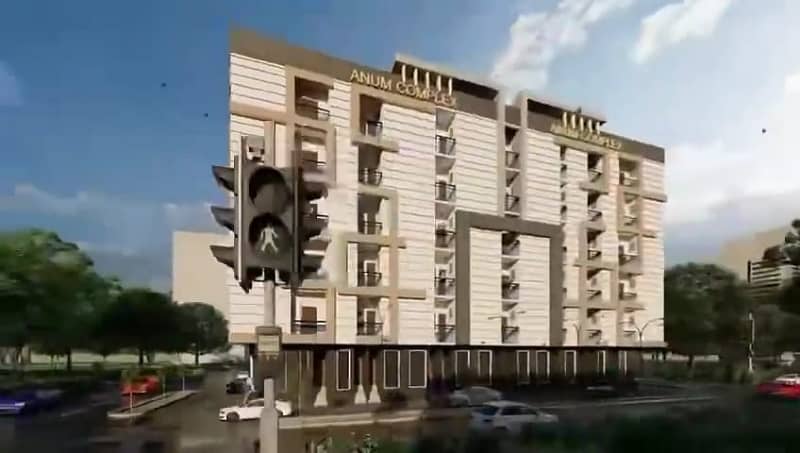 APARTMENT AVAILABLE IN DHA PHASE 5 690 Yards Project 4 Side Corner BOOK U R LUXURY APARTMENT WITH LIFT 15