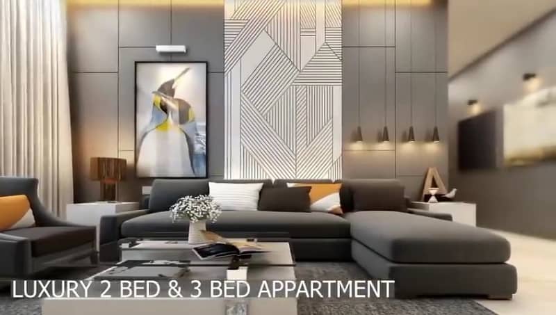 APARTMENT AVAILABLE IN DHA PHASE 5 690 Yards Project 4 Side Corner BOOK U R LUXURY APARTMENT WITH LIFT 19