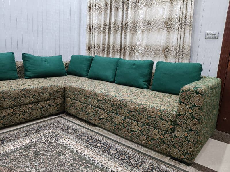 L shaped sofa set 3