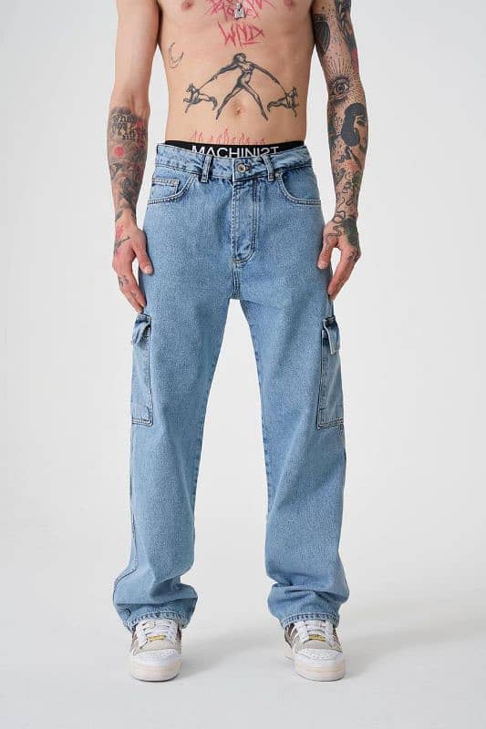 Denim Six Pocket Jeans 0