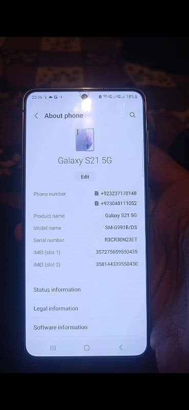 Samsung s21 5g uk model non PTA 1