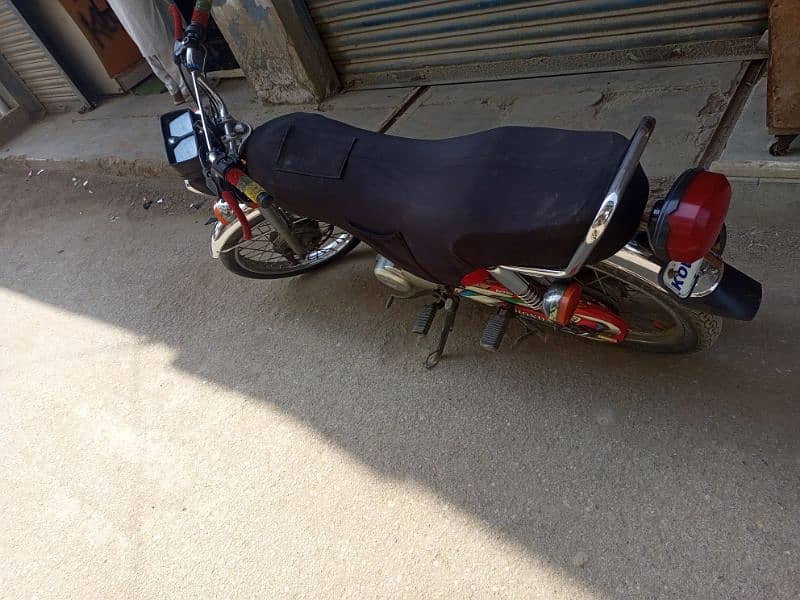 Honda 125 karachi number 0