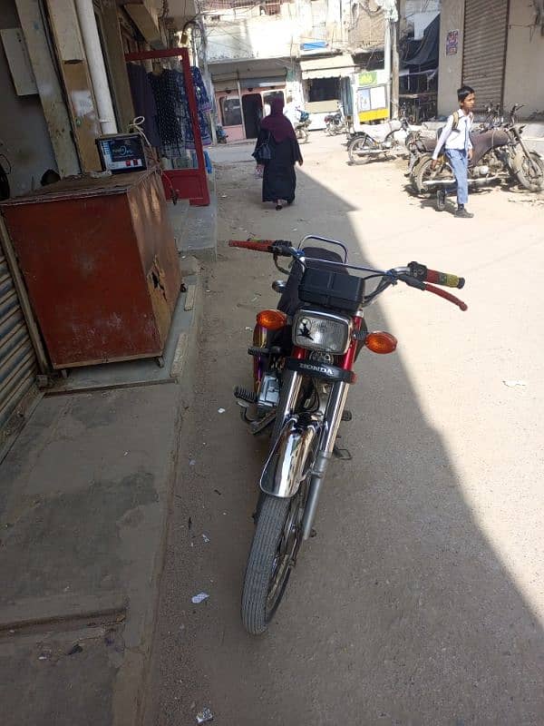 Honda 125 karachi number 1