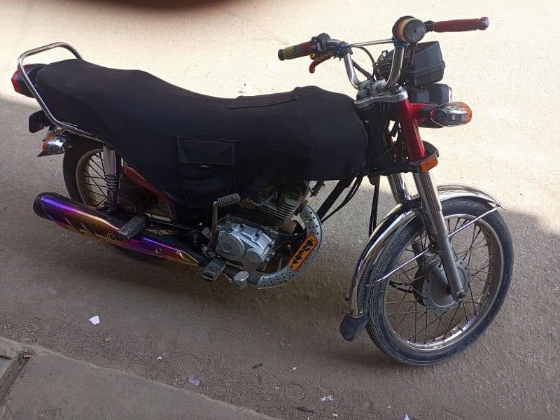 Honda 125 karachi number 4