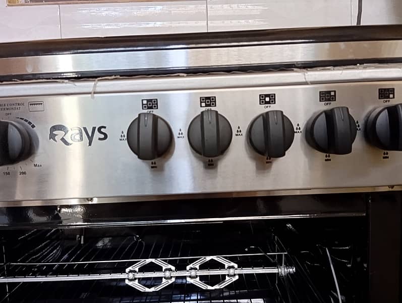 Rays cooking range+ oven 5 burners 3