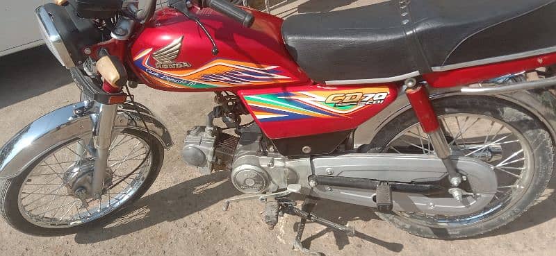 HONDA. CD. 70 MODEL 2020 Karachi number ha 0