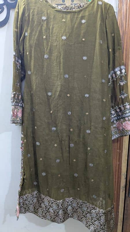 women used chiffon dress medium size 2