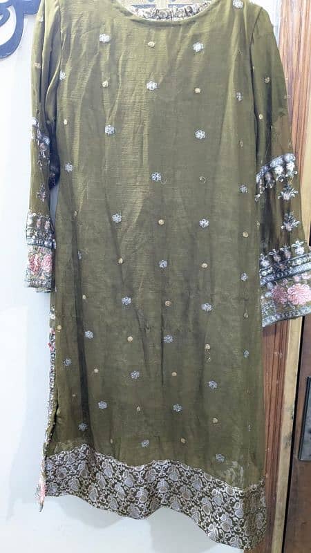 women used chiffon dress medium size 3