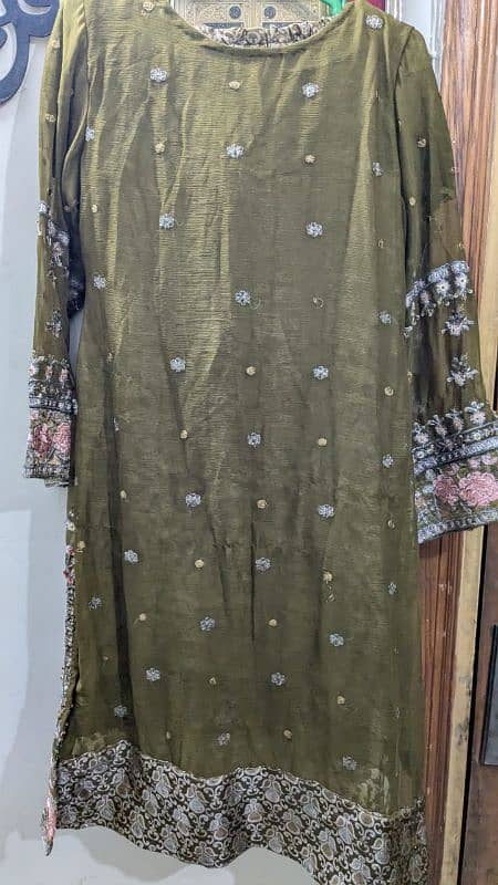 women used chiffon dress medium size 4