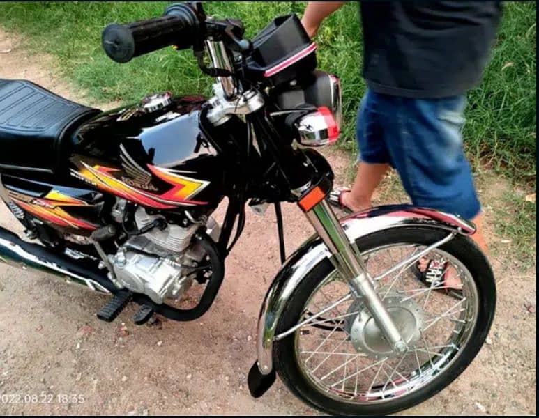 Honda CG 125  Model 2021 |Antique Piece | Geniune Mileage 9000Drive | 4