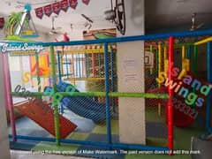 indoor playland /kids playland/kids slide/kids swings/play area/indoor