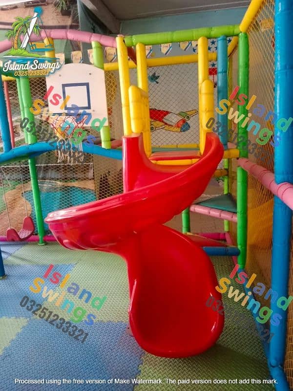 indoor playland /kids playland/kids slide/kids swings/play area/indoor 2