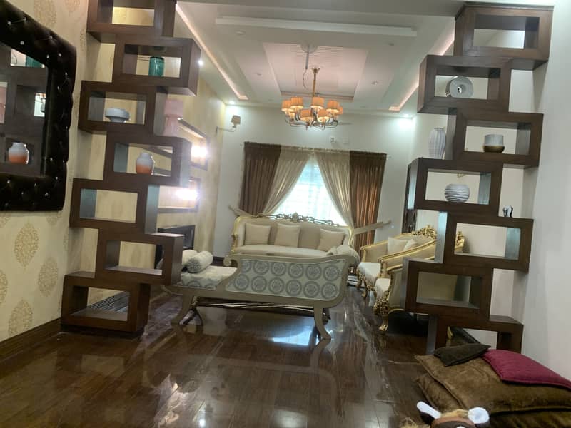 12 marla house for sale in johar town block F  Like Brnd new (original picture) 4 year used  Tile flooring  Double kitchen  Double unit Main apporced  Hot location 1