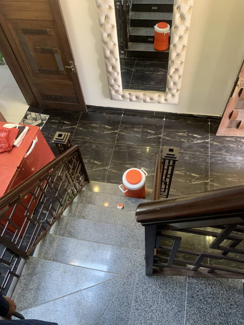 12 marla house for sale in johar town block F  Like Brnd new (original picture) 4 year used  Tile flooring  Double kitchen  Double unit Main apporced  Hot location 6