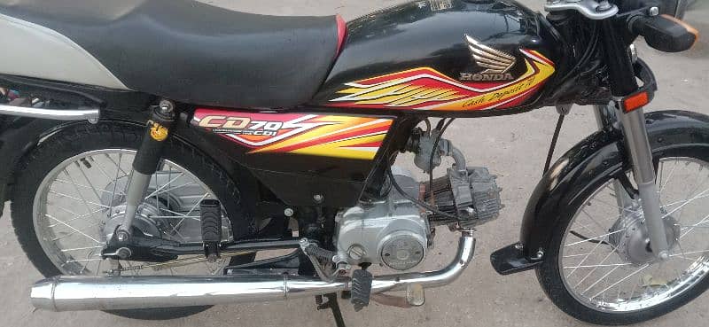 HONDA. CD. 70 MODEL 2020 Karachi number ha 3