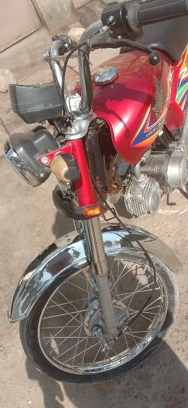 HONDA. CD. 70 MODEL 2020 Karachi number ha 5