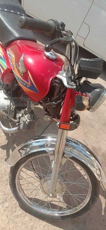 HONDA. CD. 70 MODEL 2020 Karachi number ha 6