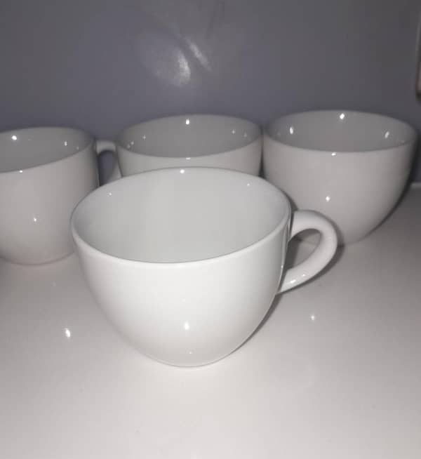 Set of Lightweight Ceramic Teacups 200ml (6 Peices) 4