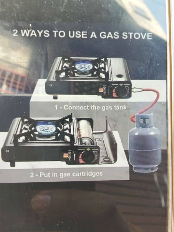 portable stove 2 in 1 with 1 bottle cylinder 03000200661 1