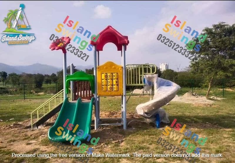 park equipment/Park swings/kids slides/outdoor swings/play areas/slide 3