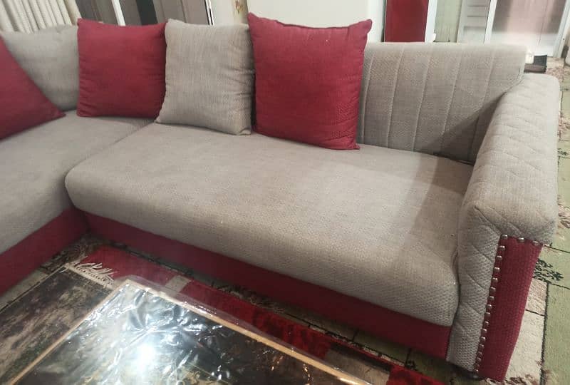 L shaped  sofa 1