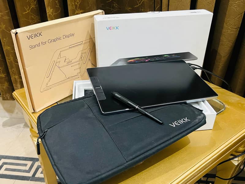 VEIKK VK1200 V2 Drawing Tablet with Screen 11.6 Inch Full-Laminated Gr 9