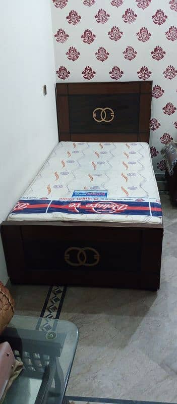 Single Bed + New Mattress donu cheezy achi bani hui 2