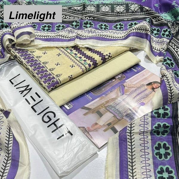 Original limelight brand & digital printed lawn collection 4