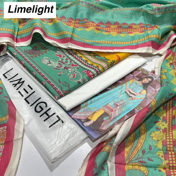 Original limelight brand & digital printed lawn collection 5