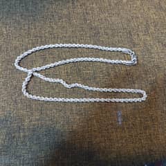 Italian silver chain